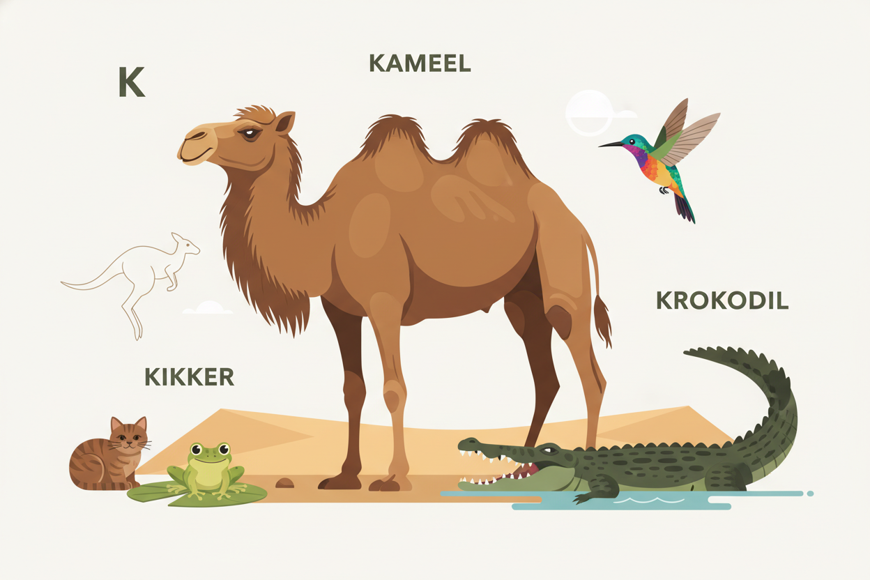 Lijst van dieren met k: ontdek hun unieke kenmerken