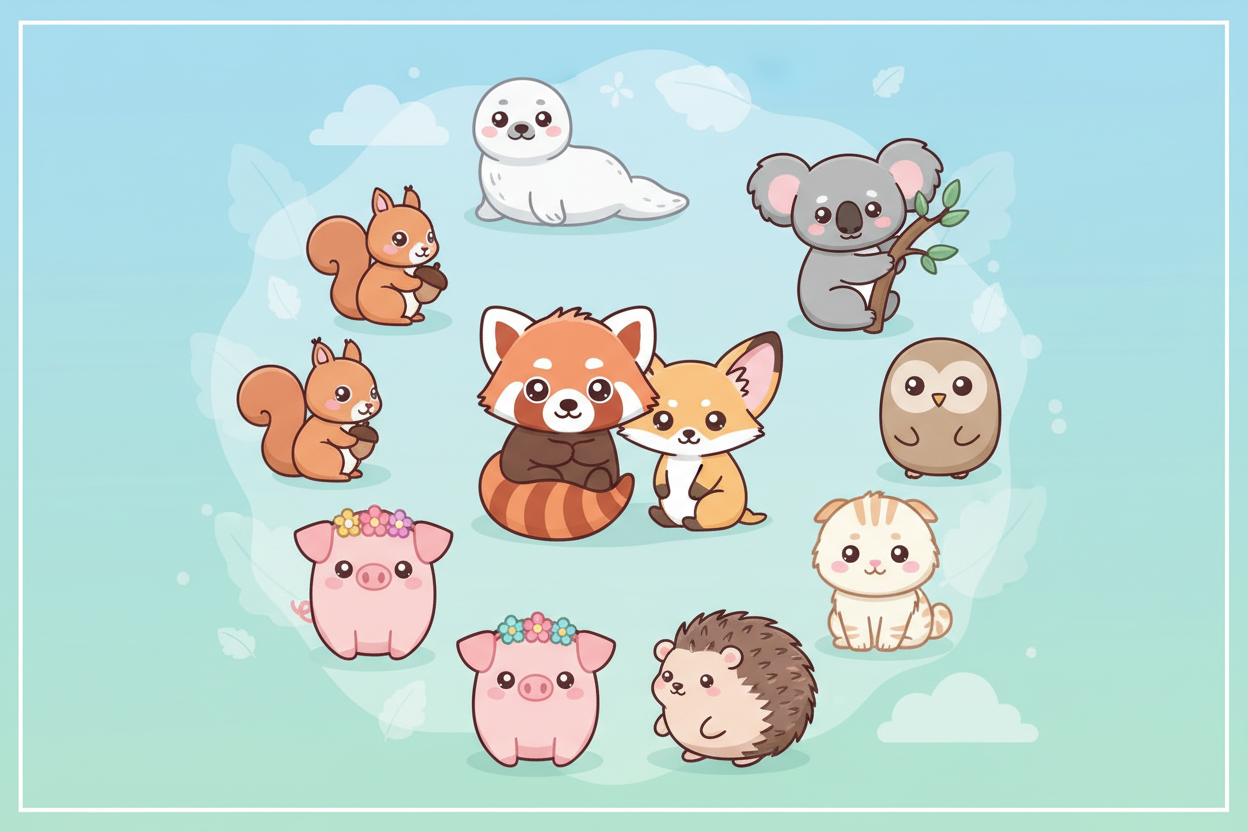 De top 10 schattigste dieren die je moet zien