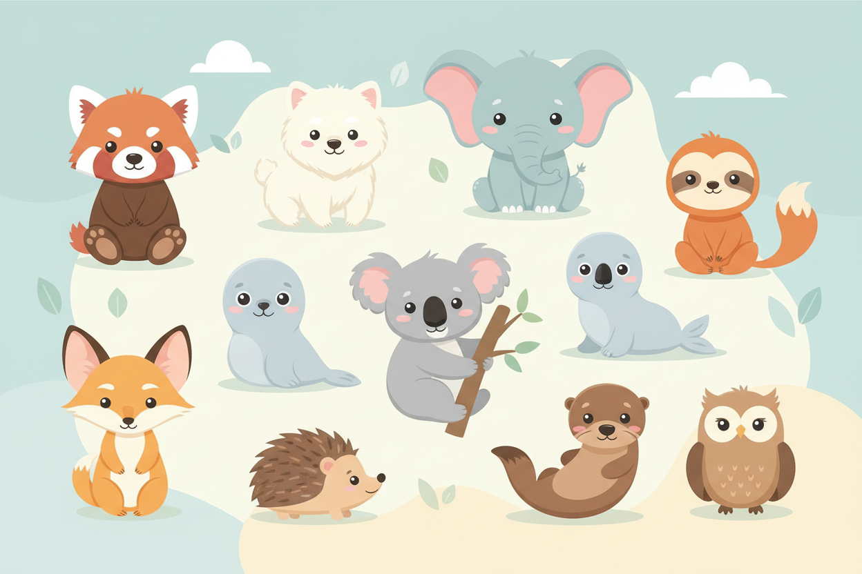 De top 10 schattigste dieren die je moet zien