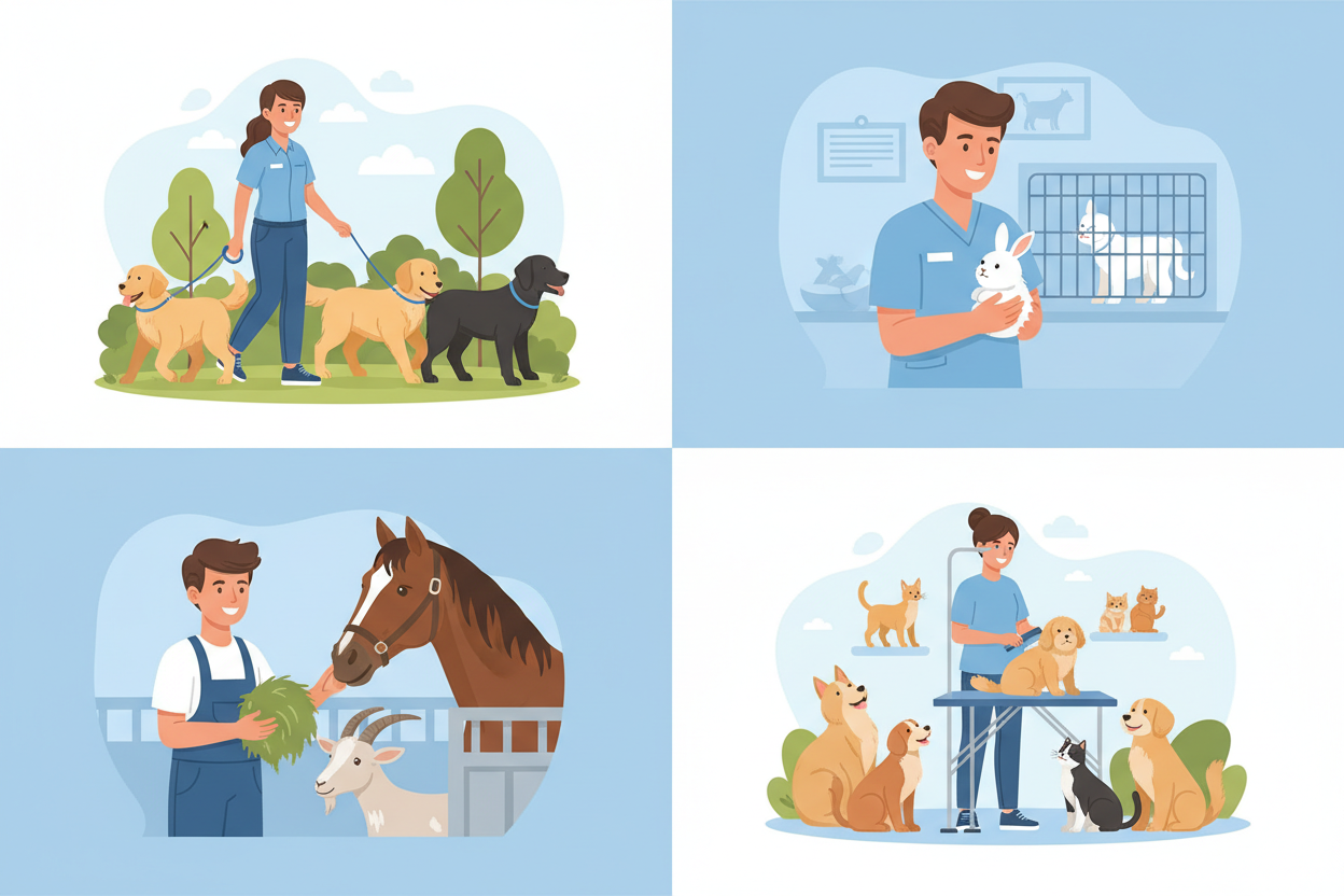 Bijbaantje met dieren: ontdek de leukste mogelijkheden