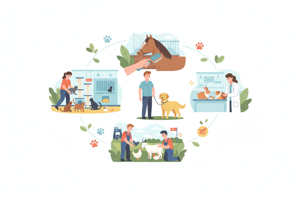 Bijbaantje met dieren: ontdek de leukste mogelijkheden