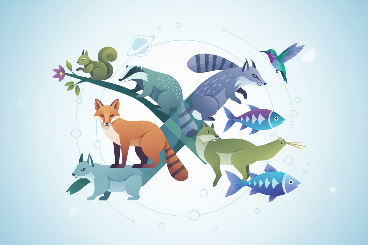 Dieren met de x: ontdek de diversiteit in het dierenrijk