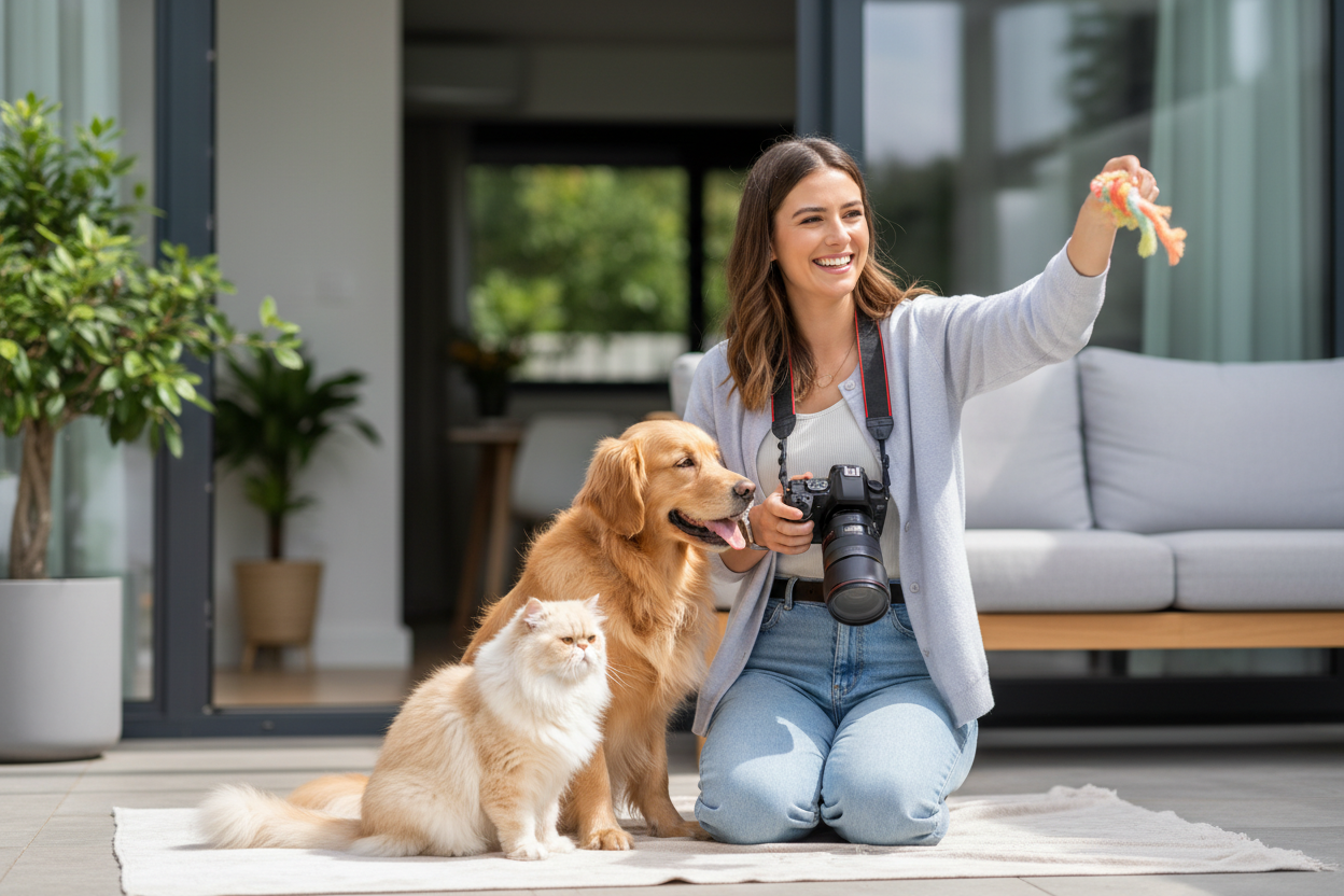 Tips voor een succesvolle fotoshoot met jouw huisdier