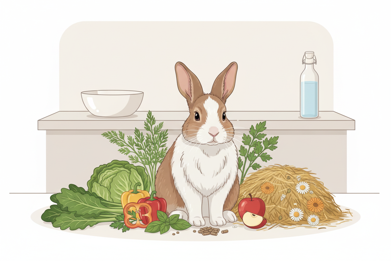 Wat mogen konijnen eten: een uitgebreide voedergids