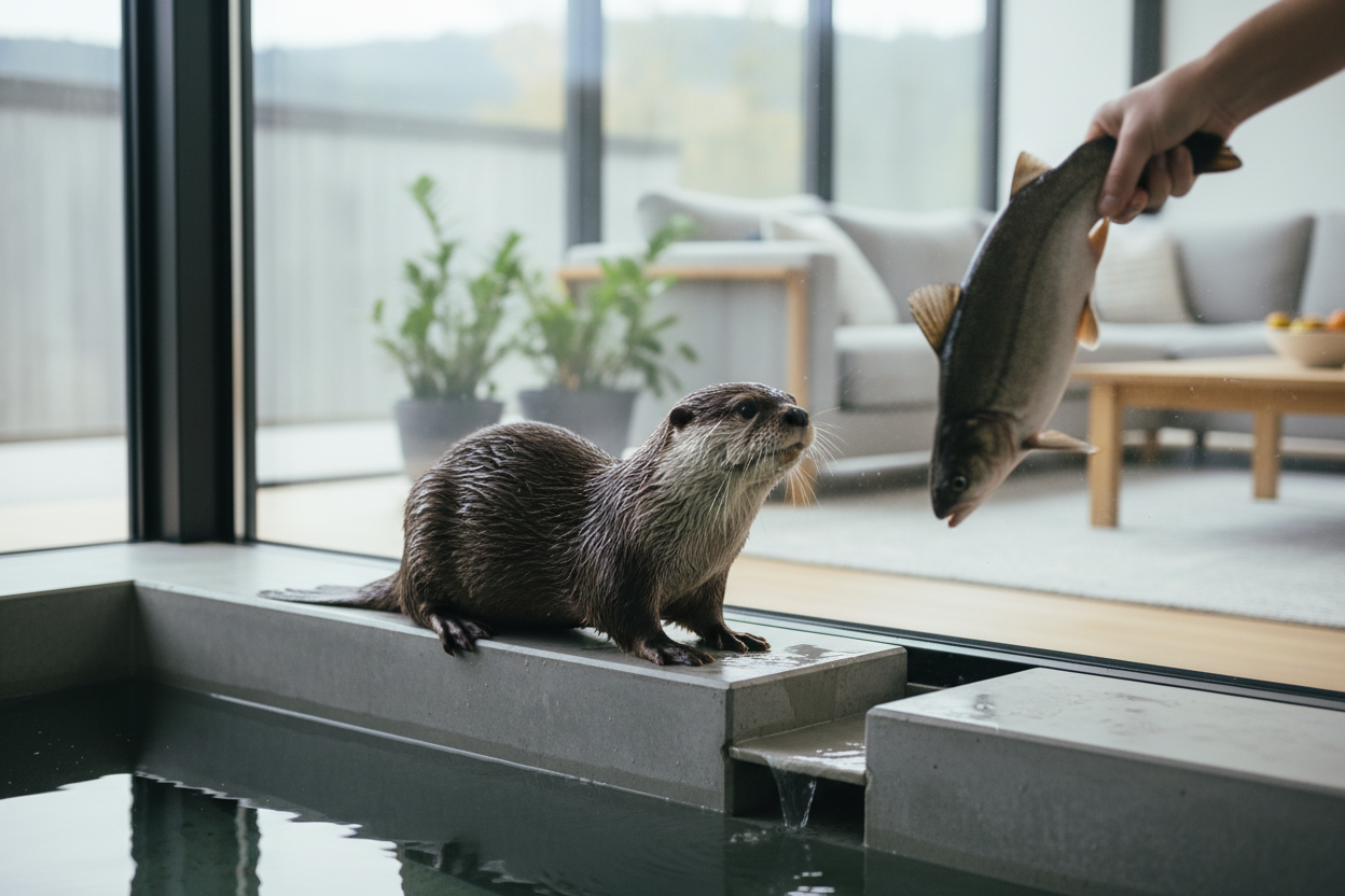 Otter huisdier: uitdagingen en verantwoordelijkheden