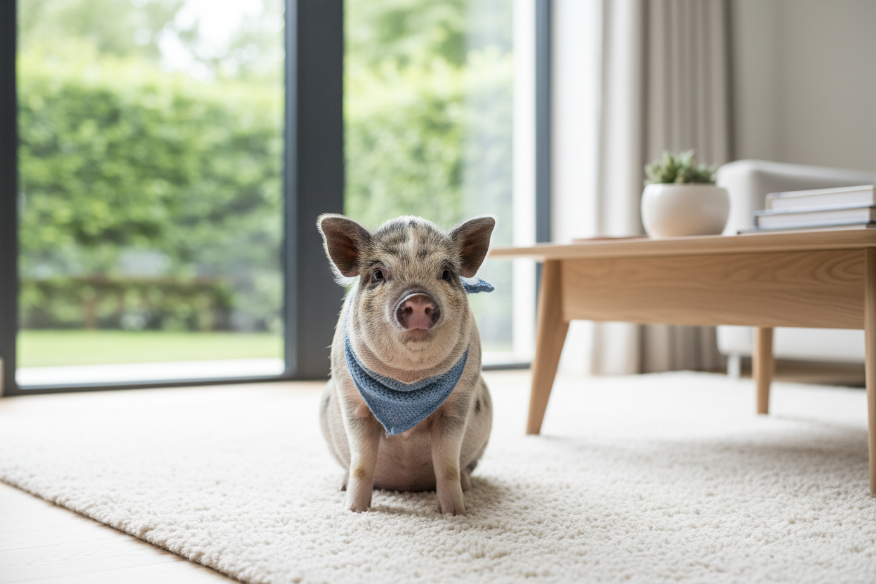 Is een minivarken als huisdier geschikt voor jou?